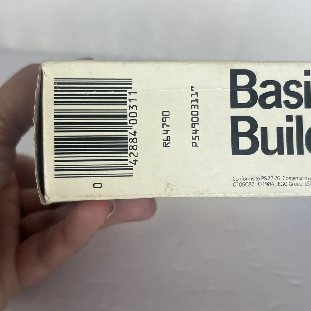 3x Lego Legos Basic Building Sets 508 311 Vintage 1984 1985 130 pc total NEW VTG